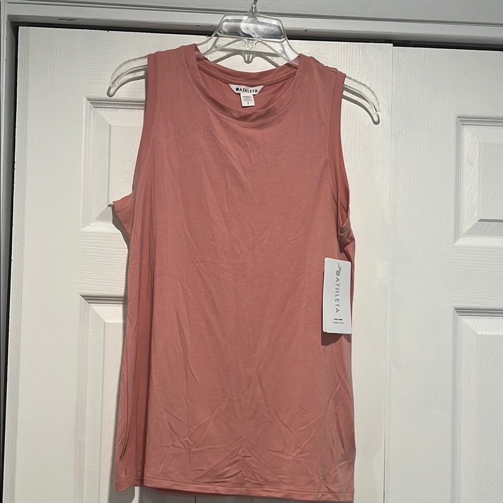 Athleta Women's Sleeveless Top - Rose Pink